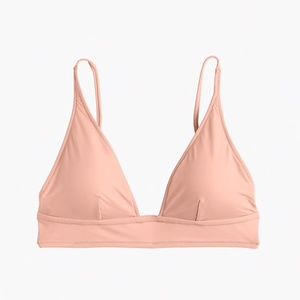 J. Crew Plunge V-neck bikini top